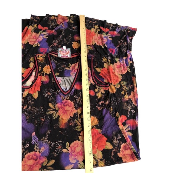 Johnny Was Bossa Nova V-Neck Maxi Dress Boho Chic XS EUC! - Picture 9 of 12